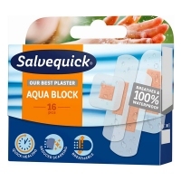 Plastry SALVEQUICK Aqua Block x16 sztuk