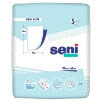 Podkłady higieniczne Seni Soft 60cm x 90cm x5 sztuk