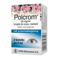 Polcrom 20 mg/ml krople do oczu 2x5ml