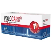 Polocard 75mg x60 tabletek dojelitowych