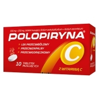 Polopiryna C x10 tabletek musujących