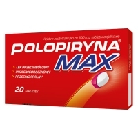 Polopiryna Max 500mg x20 tabletek