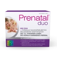 Prenatal DUO x30 tabletek + 60 kapsułek