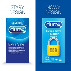Prezerwatywy DUREX Extra Safe Wzmocnione x12 sztuk