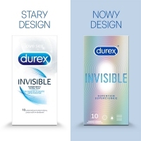 Prezerwatywy DUREX Invisible Supercienkie x10 sztuk