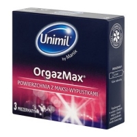 Prezerwatywy UNIMIL OrgazMax x3 sztuki