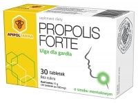 Propolis Forte o smaku mentolowym x30 tabletek do ssania