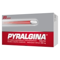 Pyralgina 500mg x20 tabletek