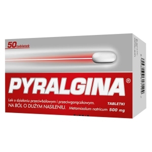 Pyralgina 500mg x50 tabletek