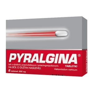 Pyralgina 500mg x6 tabletek