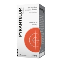 Pyrantelum 250 mg/5 ml zawiesina 15ml