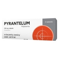 Pyrantelum 250mg x3 tabletki