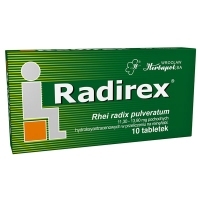 Radirex x10 tabletek