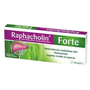 Raphacholin Forte x10 tabletek