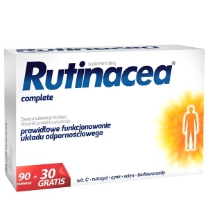 Rutinacea Complete x90 tabletek + 30 tabletek GRATIS