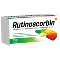 Rutinoscorbin x210 tabletek