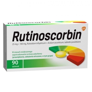Rutinoscorbin x90 tabletek