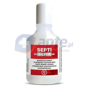 Septisilver specjalistyczny preparat do pielęgnacji i oczyszczania skóry 80ml