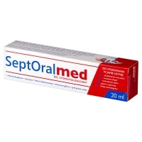 SeptOral MED żel stomatologiczny do stosowania na podrażnienia i choroby w jamie ustnej 20ml