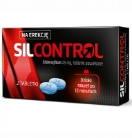 Silcontrol 25mg x2 tabletki