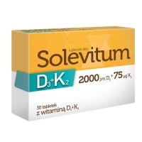 Solevitum D3 2000j.m. + K2 75µg x30 tabletek