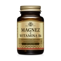 Solgar Magnez z witaminą B6 x100 tabletek