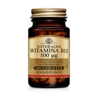 Solgar Naturalna witamina B12 100μg x100 tabletek