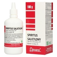 Spirytus salicylowy 2% Amara 100g