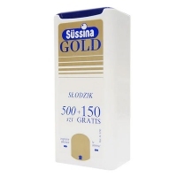 Sussina Gold słodzik x500 tabletek + 150 tabletek GRATIS