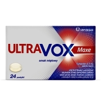 UltraVOX Maxe x24 pastylek do ssania o smaku miętowym