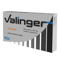 Valinger 25mg x4 tabletki