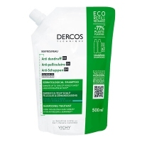 VICHY Dercos szampon przeciwłupieżowy do włosów normalnych i przetłuszczających się REFILL 500ml