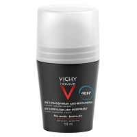 VICHY HOMME dezodorant do skóry wrażliwej 48H roll-on 50ml