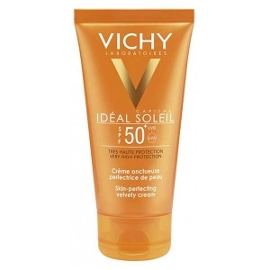 VICHY Ideal Soleil SPF50+ aksamitny krem do twarzy 50ml