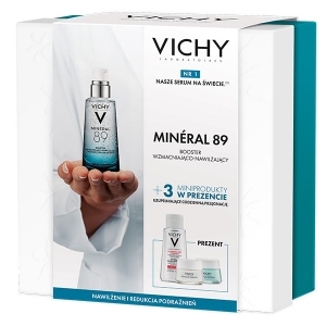 VICHY Mineral 89 codzienny booster nawilżająco-wzmacniający 50ml + miniprodukty (ZESTAW)