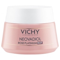 VICHY Neovadiol Rose Platinum na noc rewitalizujący i ujędrniający krem do skóry dojrzałej 50ml <span style="color: #b40000">+ Meno 5 Bi-Serum 5ml GRATIS</span>