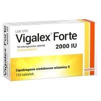 Vigalex Forte 2000 j.m. x120 tabletek