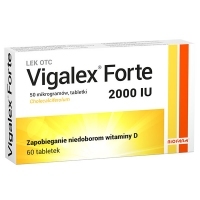 Vigalex Forte 2000 j.m. x60 tabletek