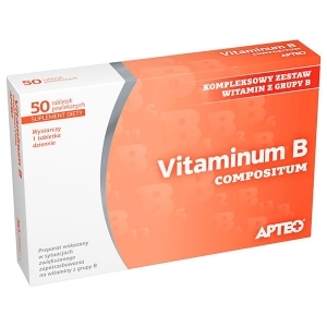 Vitaminum B compositum APTEO x50 tabletek powlekanych
