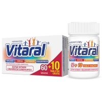 Vitaral x60 tabletek + 10 tabletek GRATIS