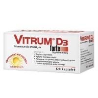 Vitrum D3 Forte 2000 j.m. x120 kapsułek