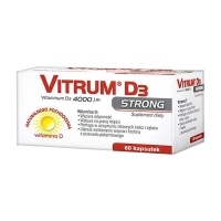 Vitrum D3 Strong 4000 j.m. x60 kapsułek