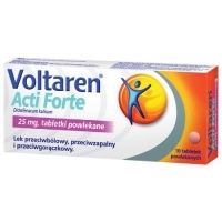 Voltaren Acti Forte 25mg x10 tabletek