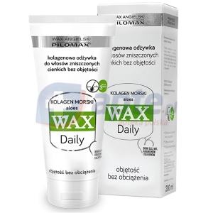 WAX Daily kolagenowa odżywka do włosów zniszczonych cienkich bez objętości 200ml
