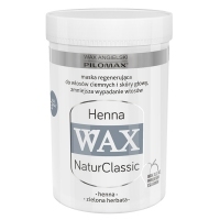 WAX NaturClassic Henna regenerująca maska do włosów ciemnych zniszczonych i suchych 480g