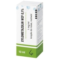 Xylometazolin WZF 0,1% krople do nosa 10ml