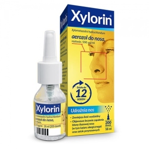 Xylorin 0,05% aerozol do nosa 18ml