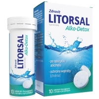 Zdrovit Litorsal Alko-Detox x10 tabletek musujących