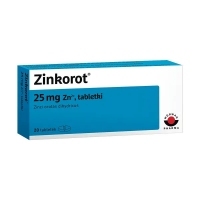 Zinkorot 25mg Zn2+ x20 tabletek